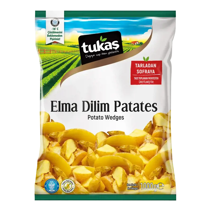 DONDURULMUŞ PREMIUM ELMA DİLİM PATATES